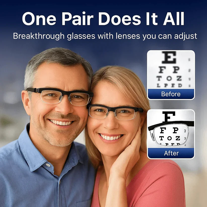 See Every Moment in Perfect Focus with Adjustable Focus Glasses