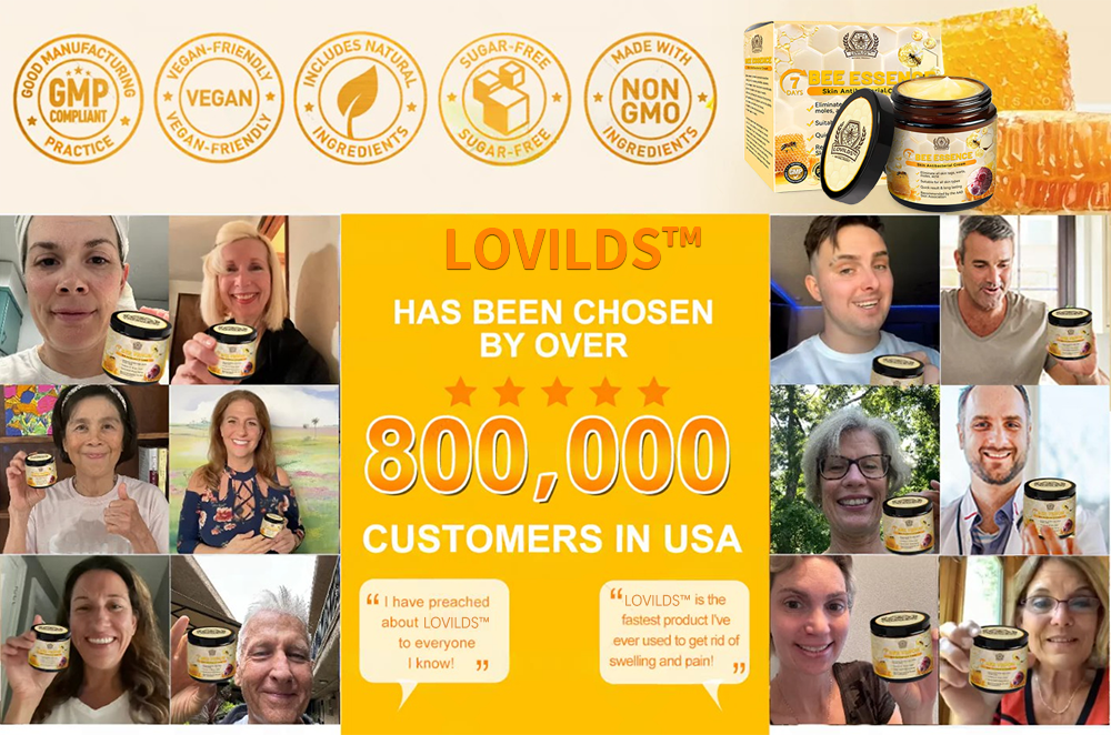 LOVILDS™ Bee Essence Skin Antibacterial Cream—used to treat a variety of skin diseases (AAD recommended)`