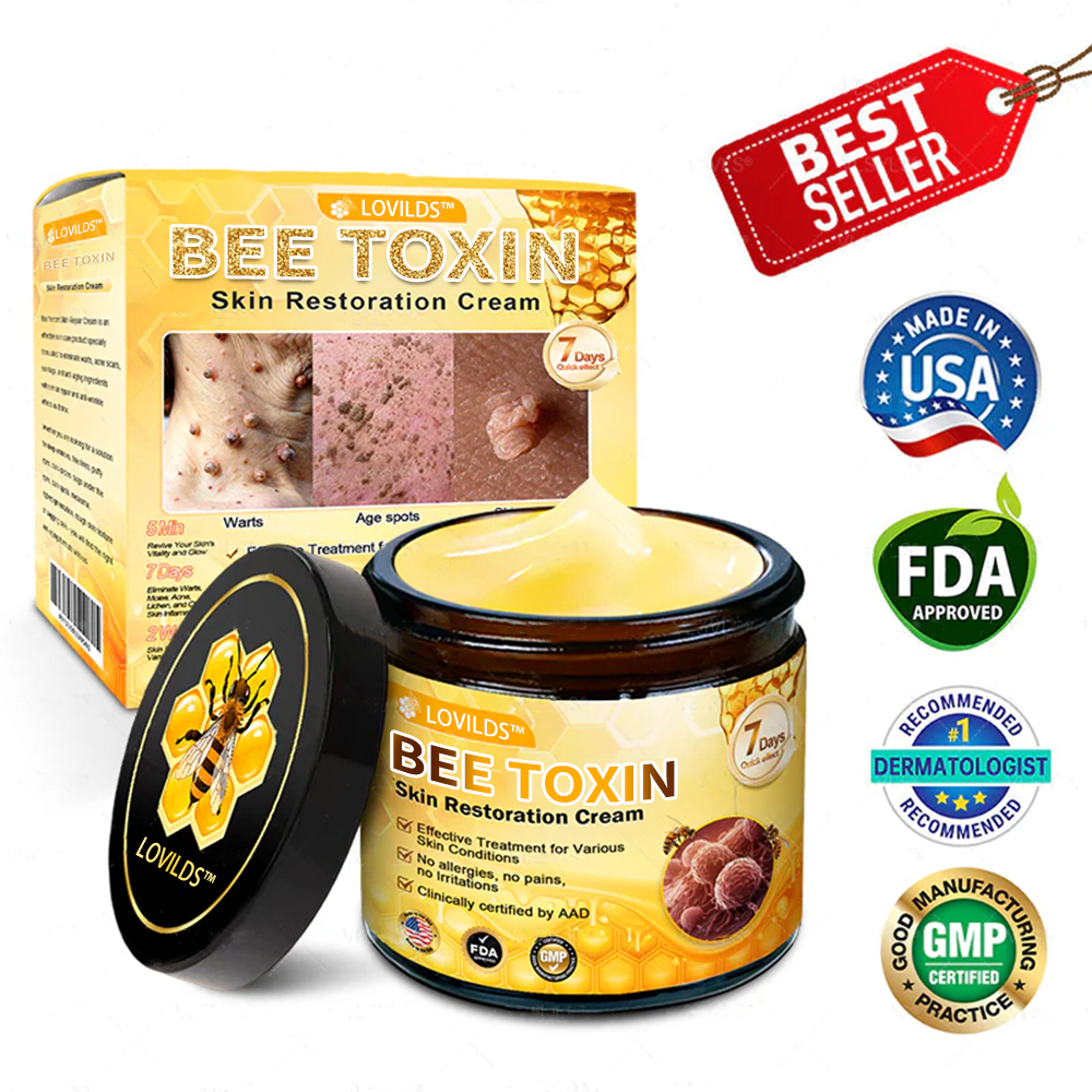 LOVILDS™ Bee Toxin Skin Repair Cream(AAD Recommended👨⚕️)`
