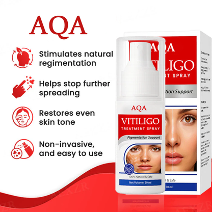🔥 FDA & WHO Approved | AQA® Vitiligo Spray 🌍 Fast Results ⚡ Gentle & Allergy-Free 🌸 Trusted by 150,000+ Customers 📦