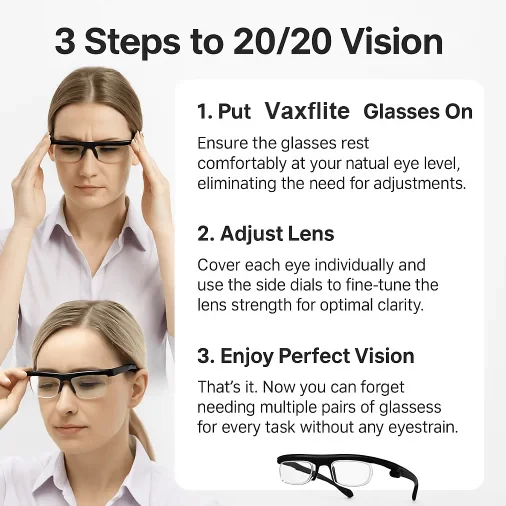 See Every Moment in Perfect Focus with Adjustable Focus Glasses