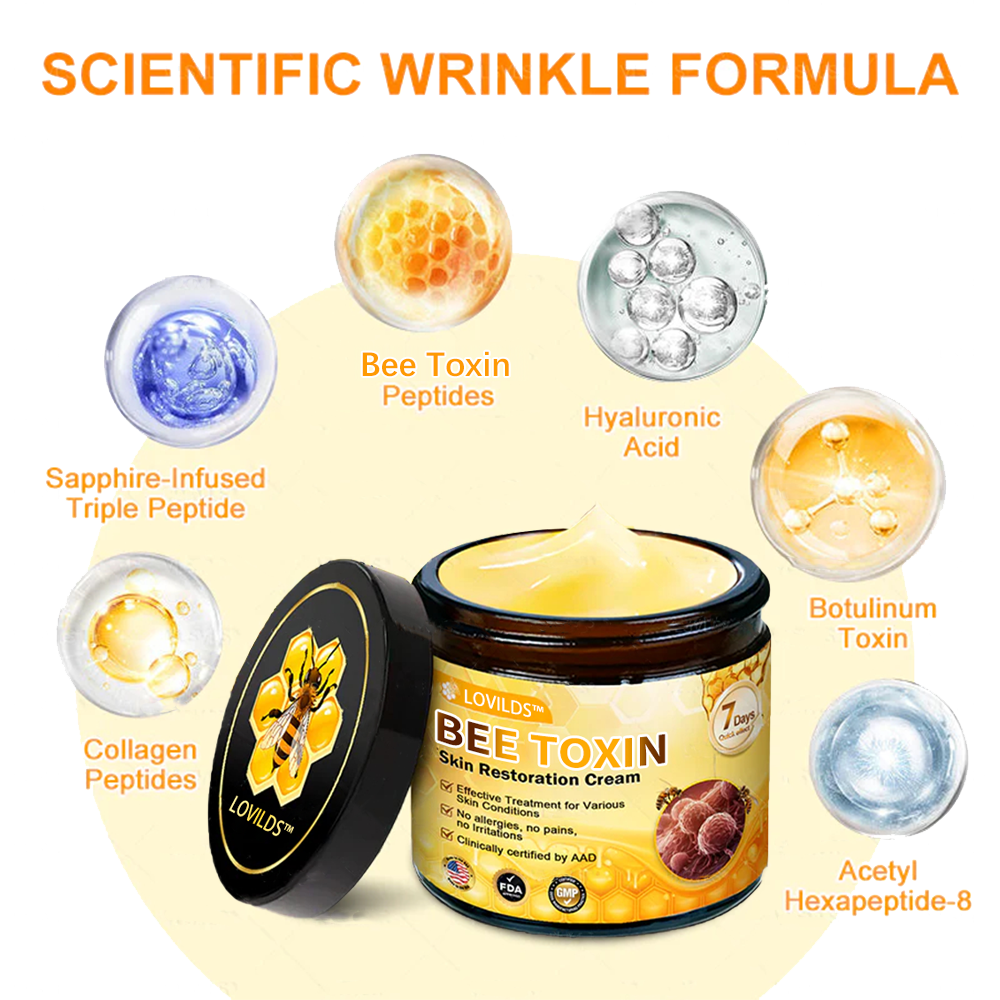 LOVILDS™ Bee Toxin Skin Repair Cream(AAD Recommended👨‍⚕️)`