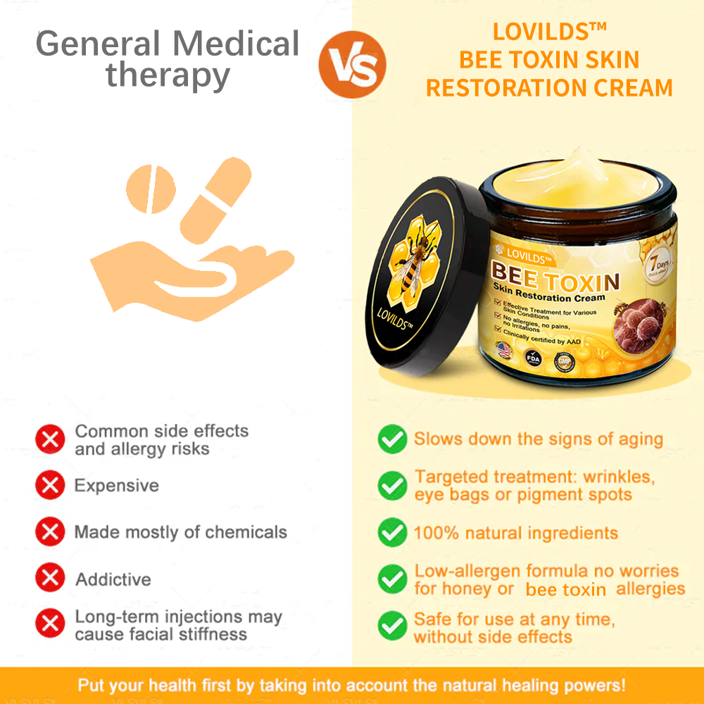 LOVILDS™ Bee Toxin Skin Repair Cream(AAD Recommended👨‍⚕️)`